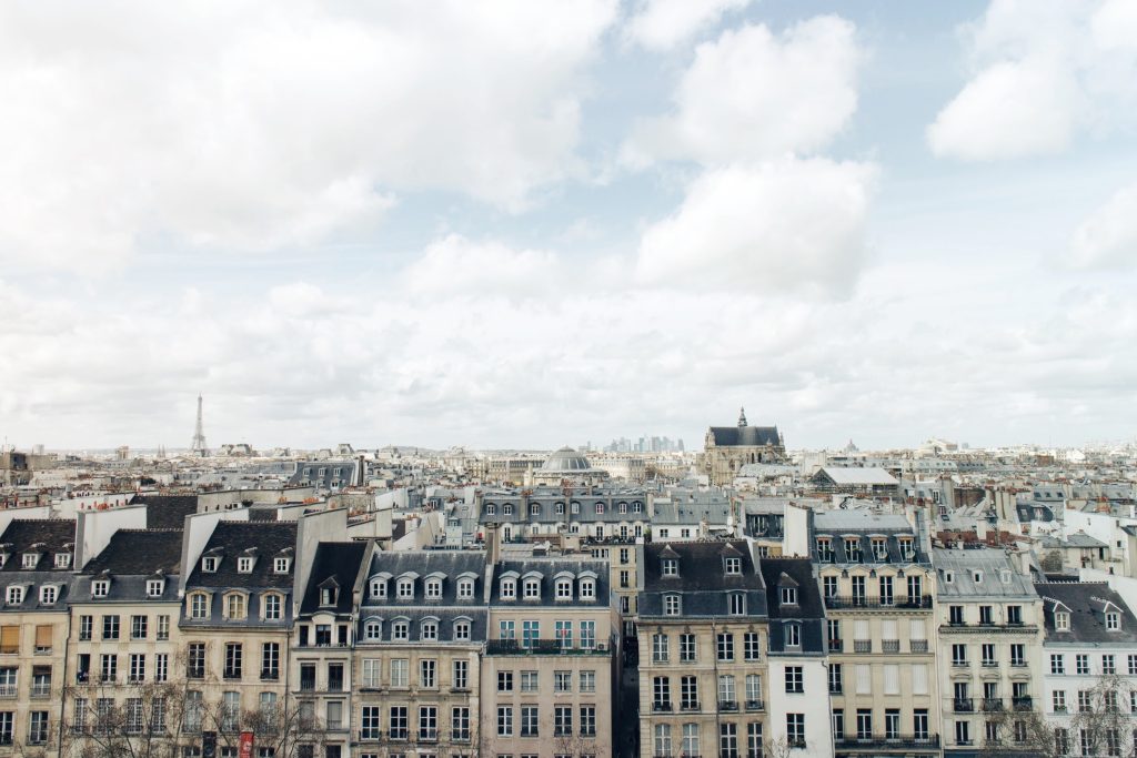 Paris vue de haut